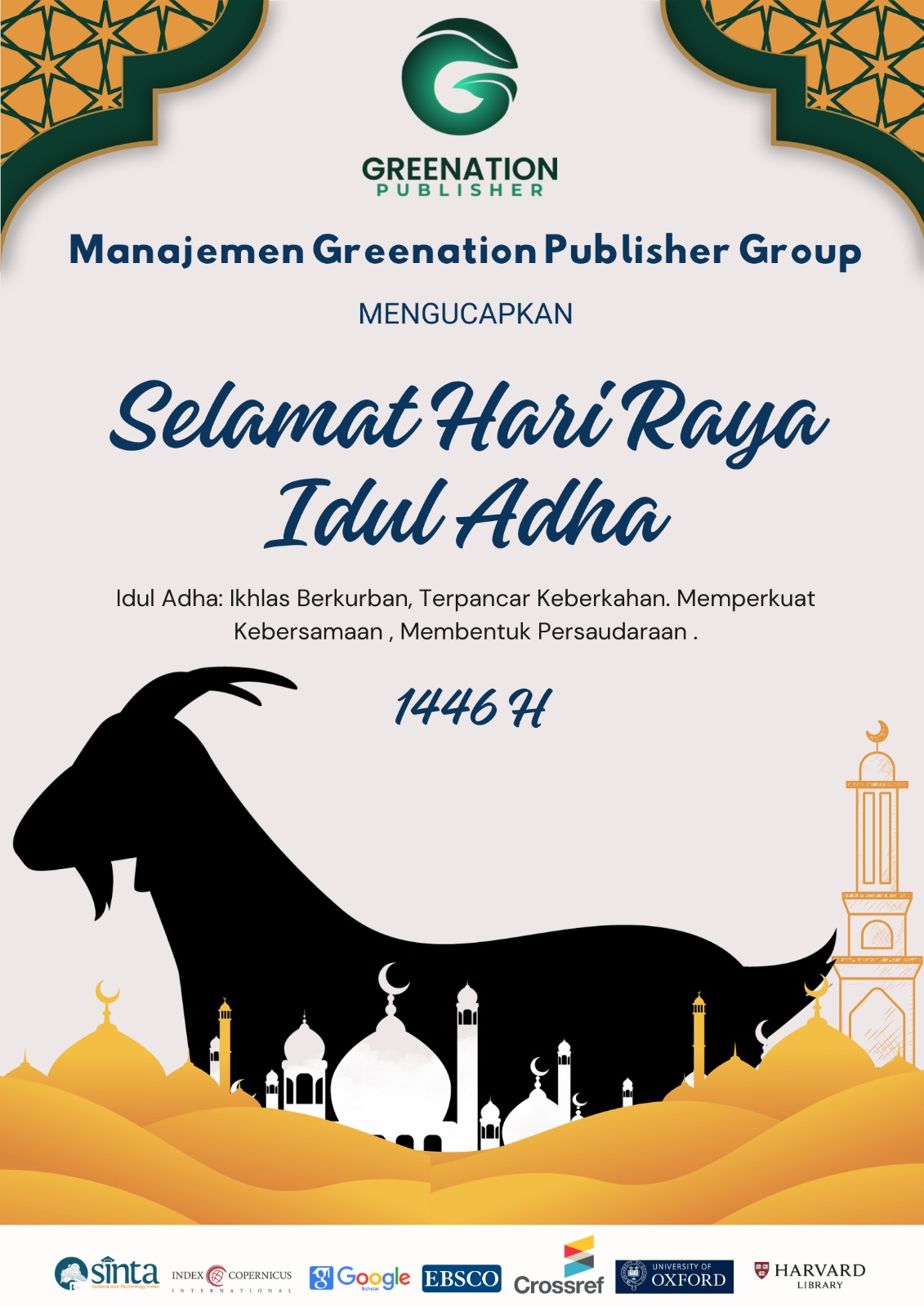 Selamat Hari Raya Idul Adha 1446 H